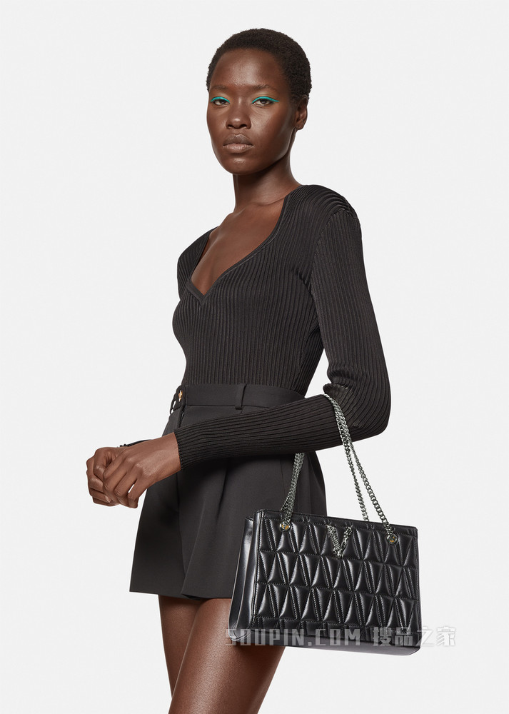 小号Virtus绗缝托特包