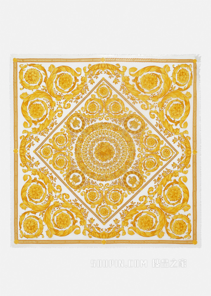 Barocco印花围巾
