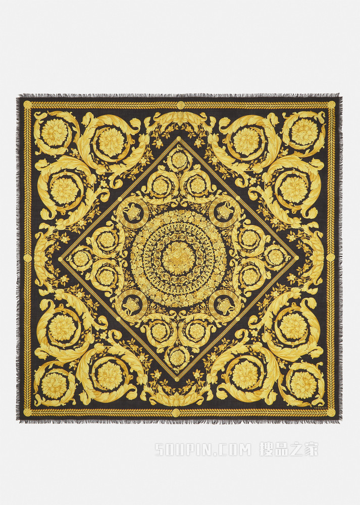 Barocco印花围巾
