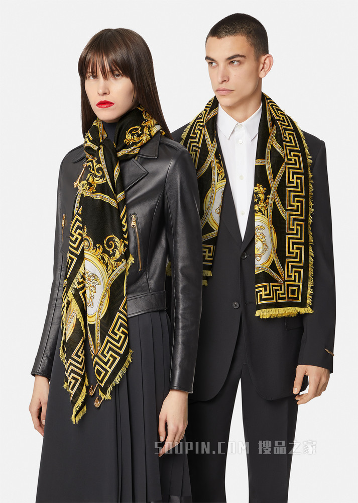 La Coupe des Dieux印花围巾