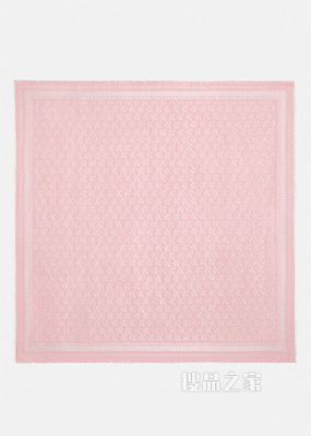 La Greca 羊毛真丝混纺围巾