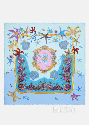 Trésor de la Mer印花围巾