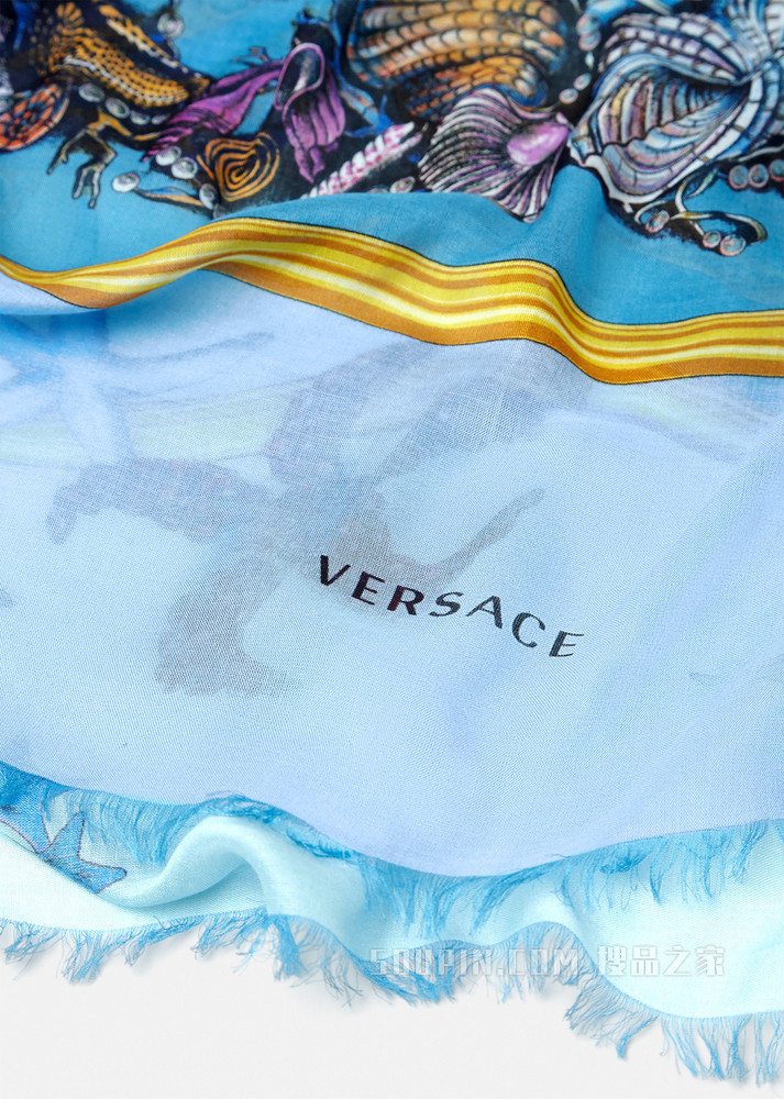 Trésor de la Mer印花围巾