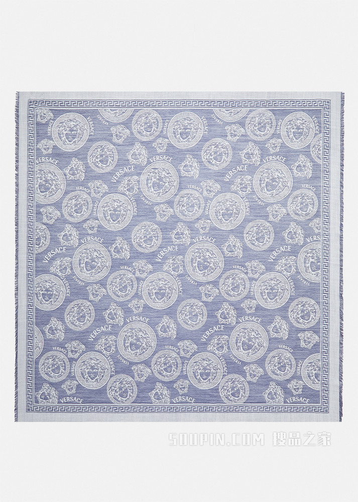 Medusa Amplified羊毛和真丝围巾