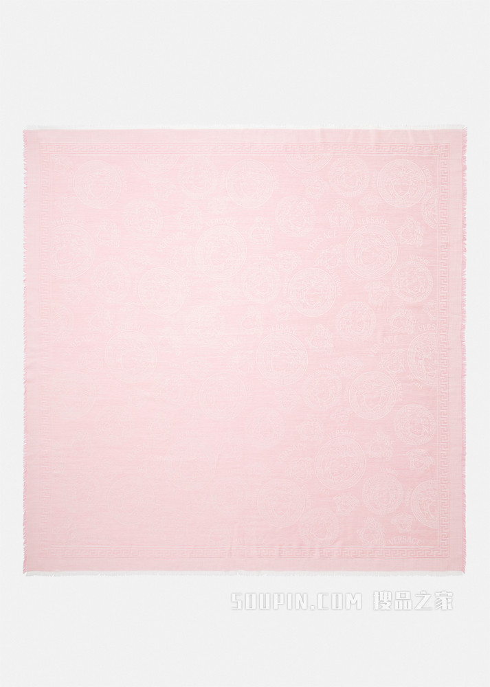 Medusa Amplified羊毛和真丝围巾