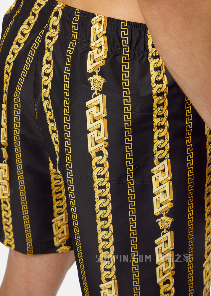 Chain泳裤