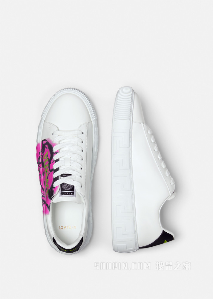 希腊回纹Medusa Tag运动鞋