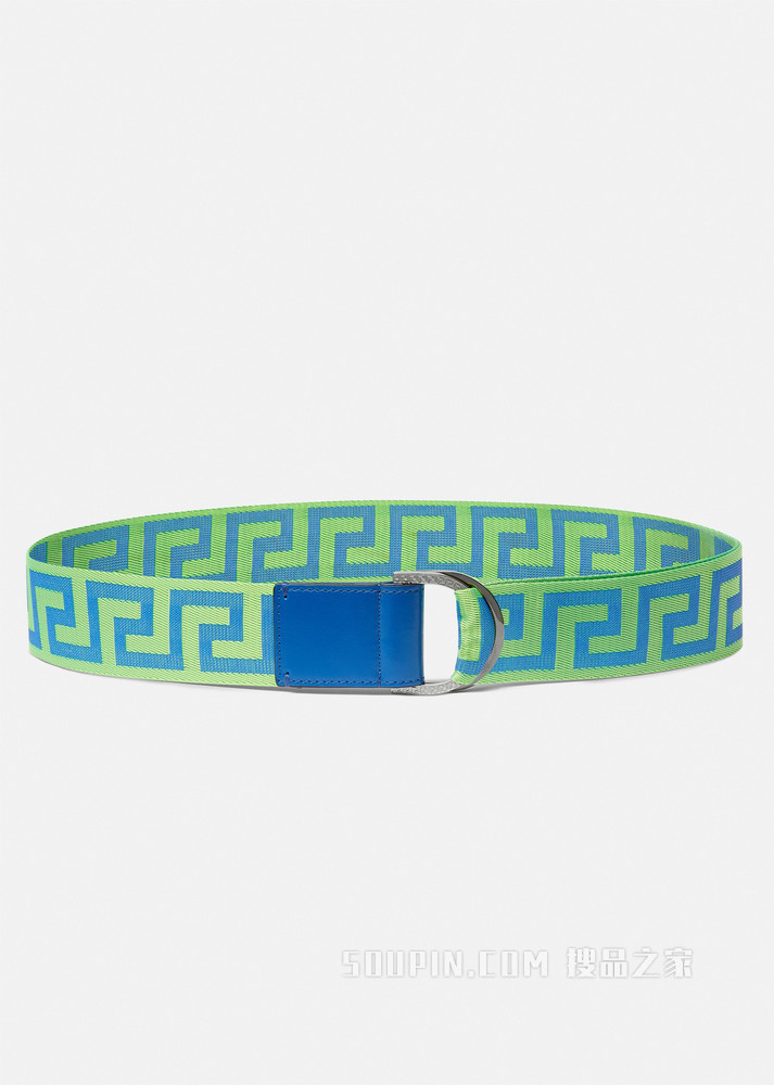希腊回纹缎带腰带