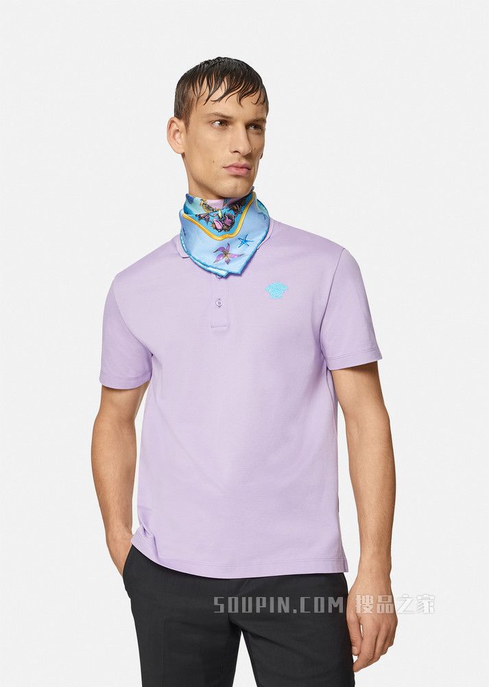 Trésor de la Mer真丝方巾