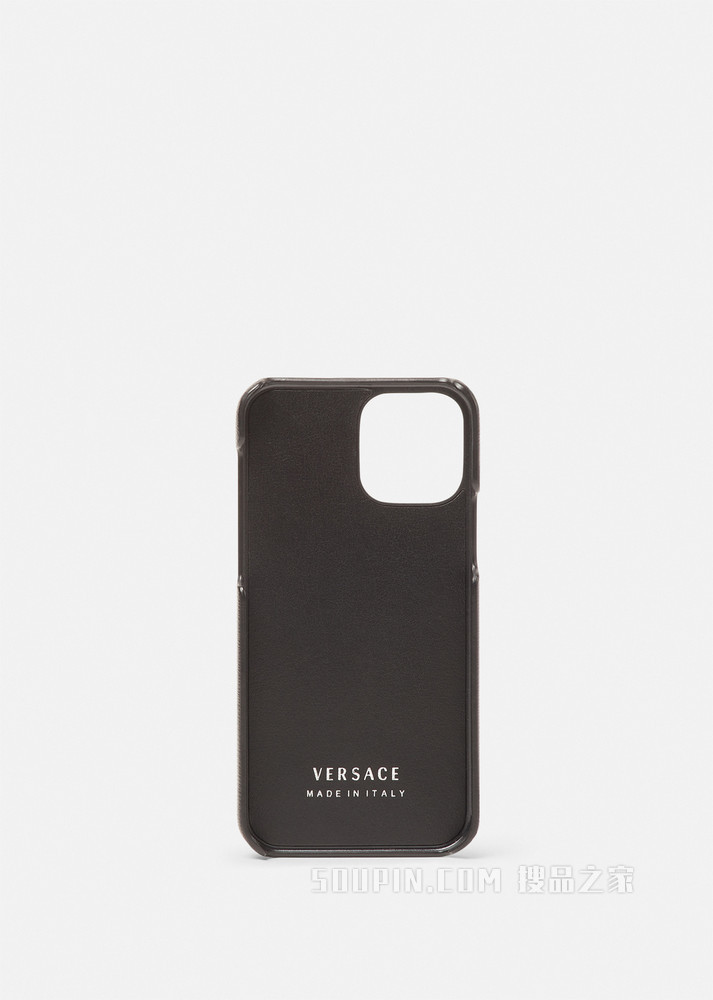 V字皮革手机套 iPhone 12