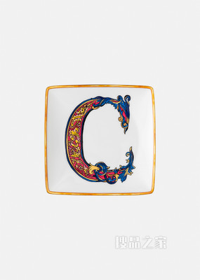 Versace字母餐盘 - C