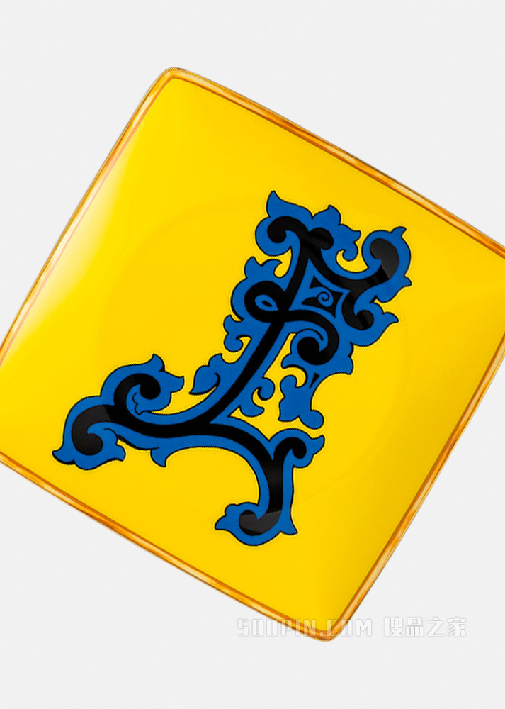 Versace字母餐盘 - E