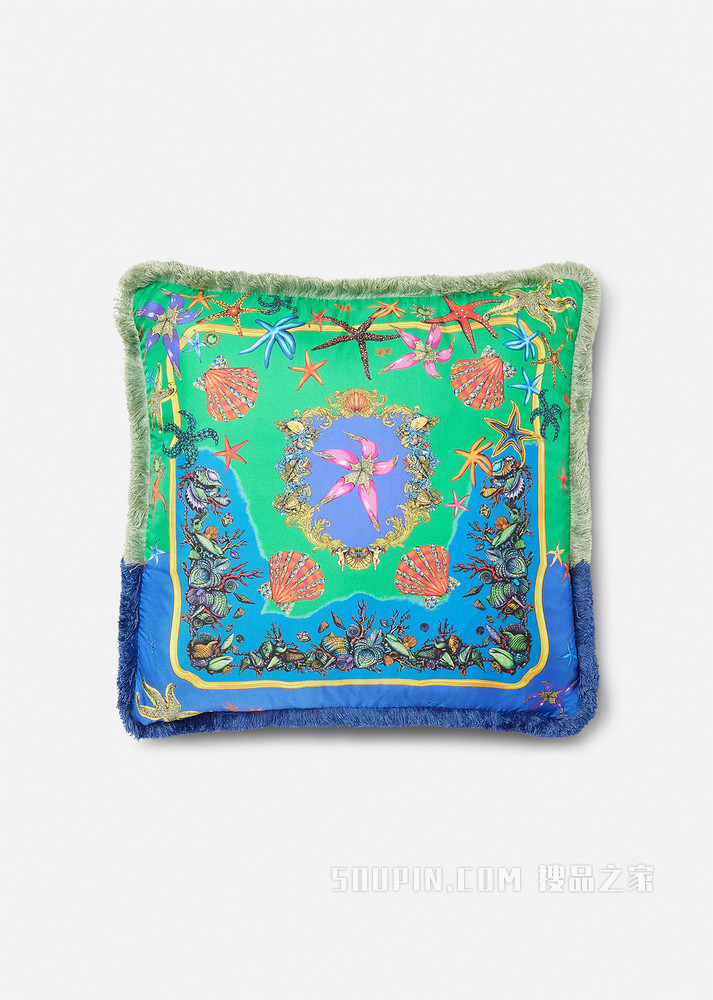 Trésor De La Mer印花靠垫