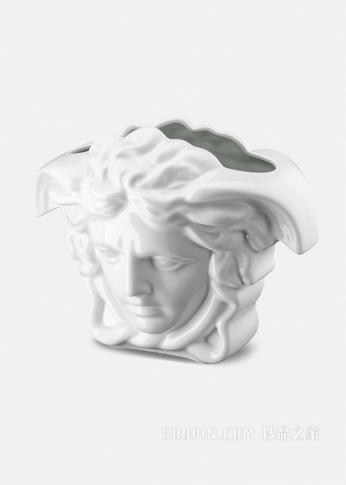 Medusa Grande白色花瓶30cm