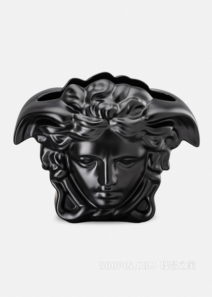 Medusa Grande黑色30厘米花瓶