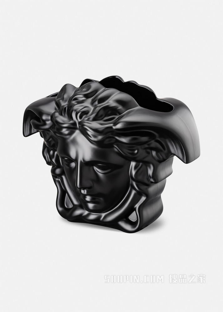 Medusa Grande黑色30厘米花瓶