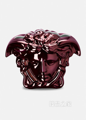 Medusa Grande紫红色花瓶30cm