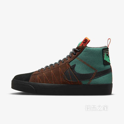 Nike SB Zoom Blazer Mid PRM 男/女滑板鞋