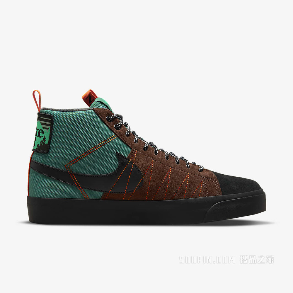 Nike SB Zoom Blazer Mid PRM 男/女滑板鞋