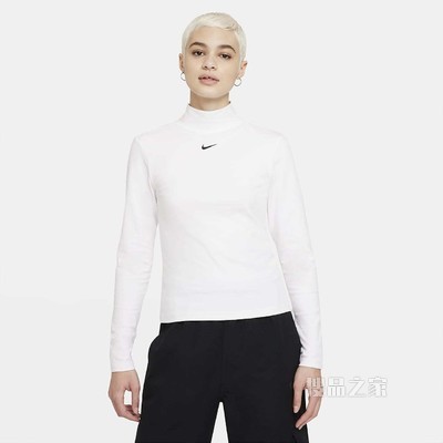 Nike Sportswear Collection Essentials 女子长袖企领上衣