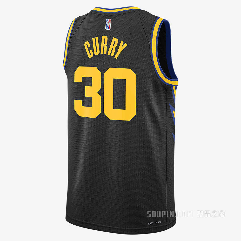 金州勇士队 City Edition Nike Dri-FIT NBA Swingman Jersey 男子球衣