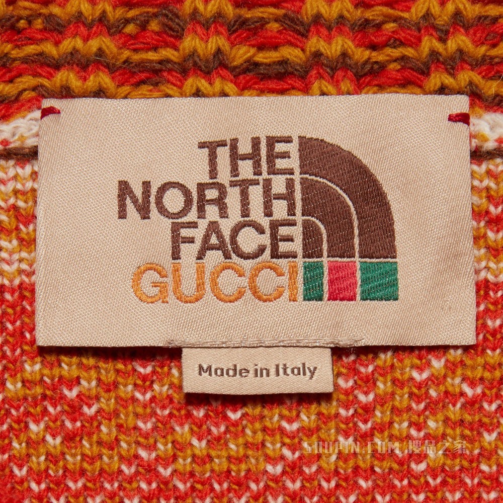 The North Face x Gucci联名系列毛衣 多色
