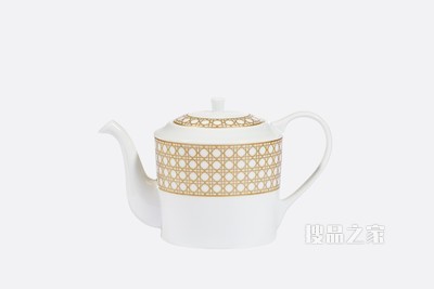 茶壶 金色藤格纹装饰