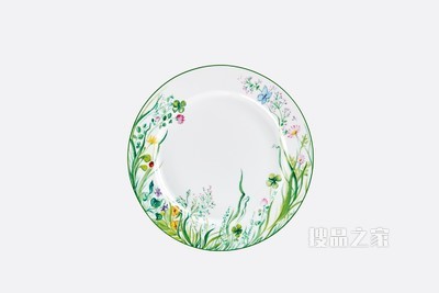 甜品碟 瓷质 Milly-la-Forêt 植物印花