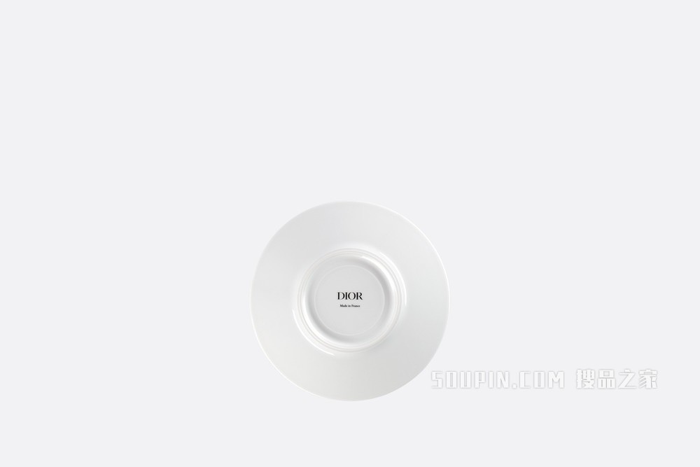 茶杯杯托 瓷质 Milly-la-Forêt 植物印花