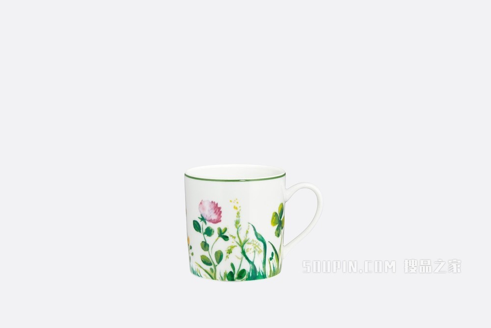 咖啡杯 瓷质 Milly-la-Forêt 植物印花