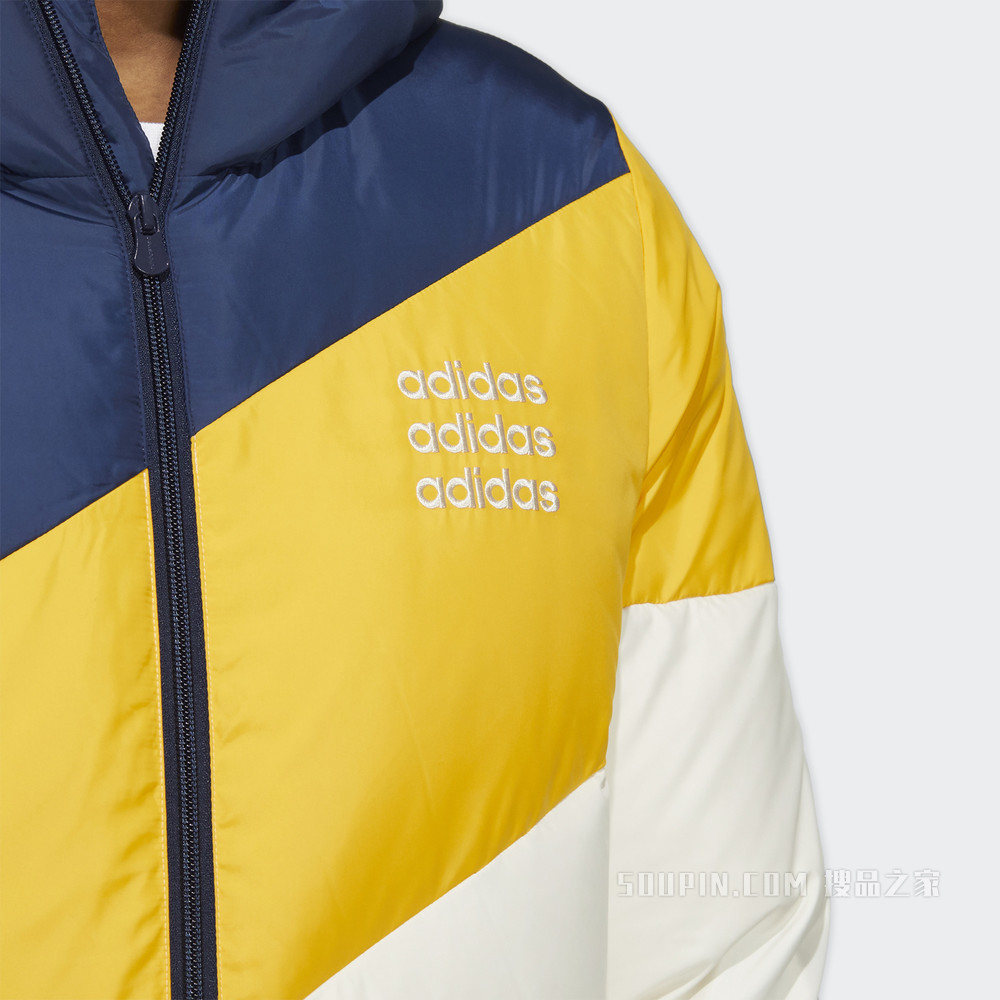 adidas neo M DWN CB JKT 冬季户外运动羽绒服