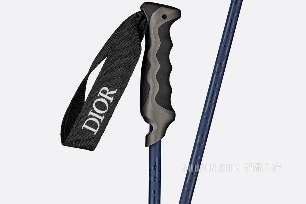 DIOR AND AK SKI 滑雪杖 115 厘米海军蓝色 Dior Oblique 图案