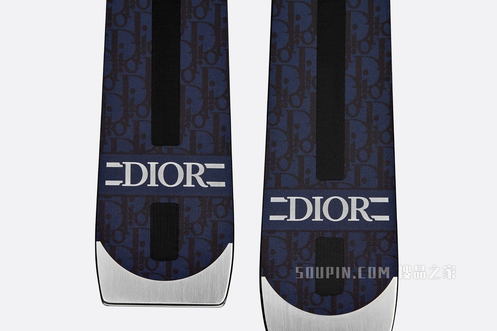 DIOR AND AK SKI 双板滑雪板 172 厘米海军蓝色 Dior Oblique 图案