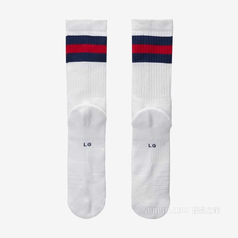 布鲁克林篮网队 Elite City Edition Nike NBA Crew 运动袜（1 双）