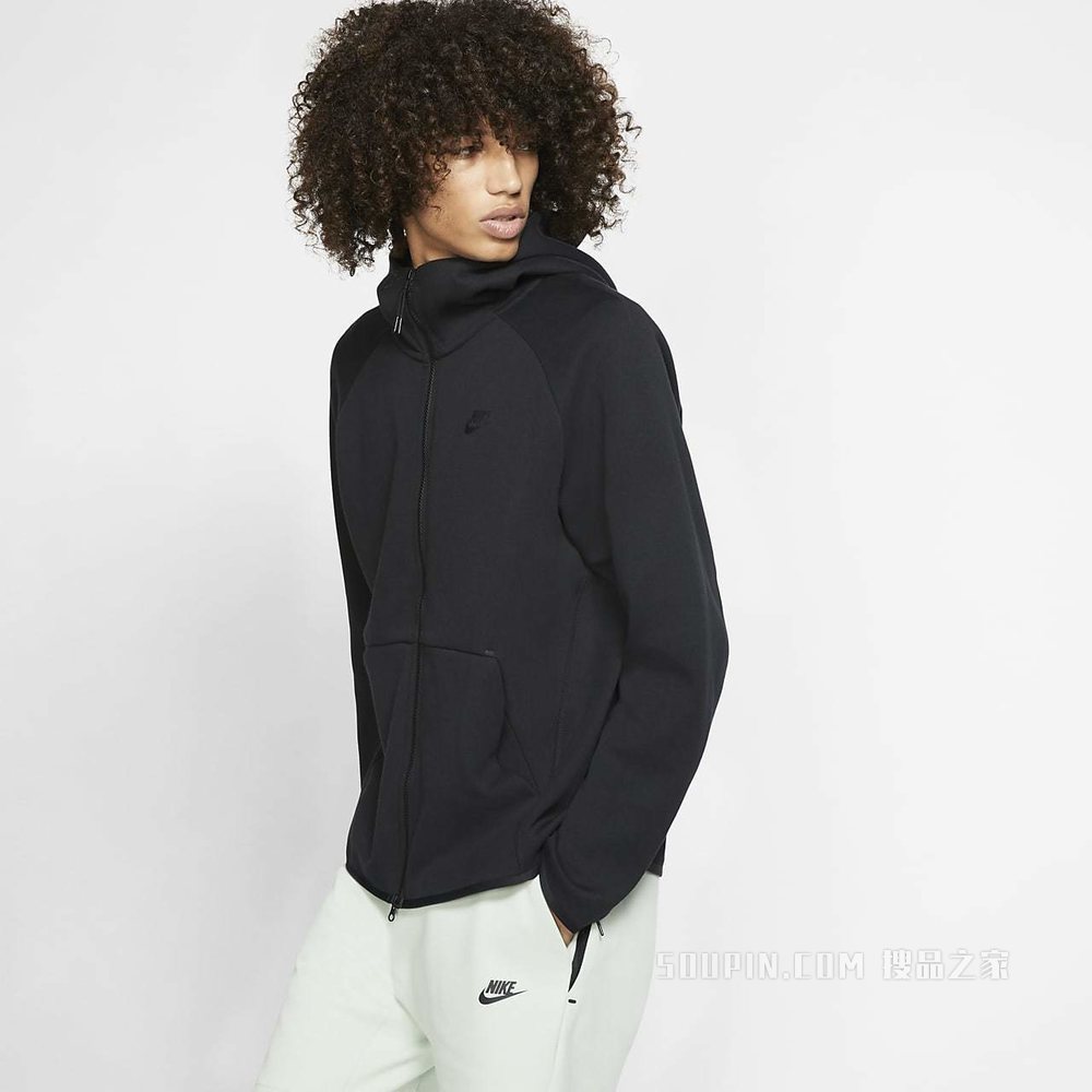 Nike Sportswear Tech Fleece 男子全长拉链开襟连帽衫