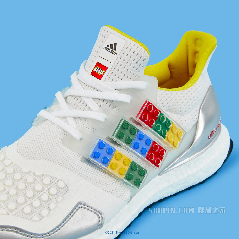 ULTRABOOST DNA 乐高积木联名低帮跑步运动鞋