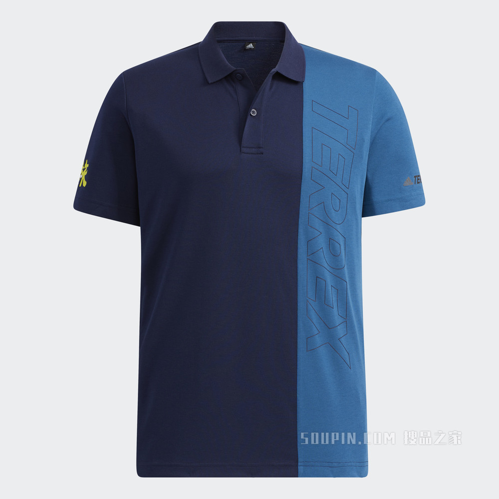 TERREX TRAVEL CB POLO 夏季户外运动短袖POLO衫