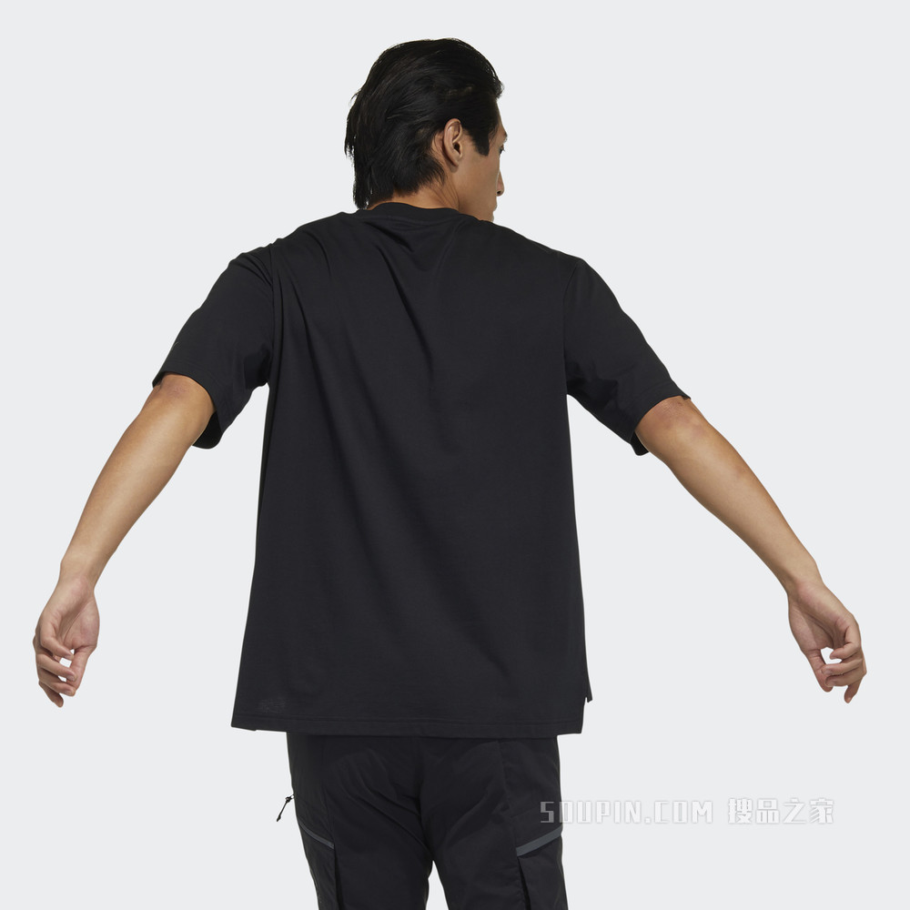TERREX INSP MS SS TEE 夏季户外运动圆领短袖T恤