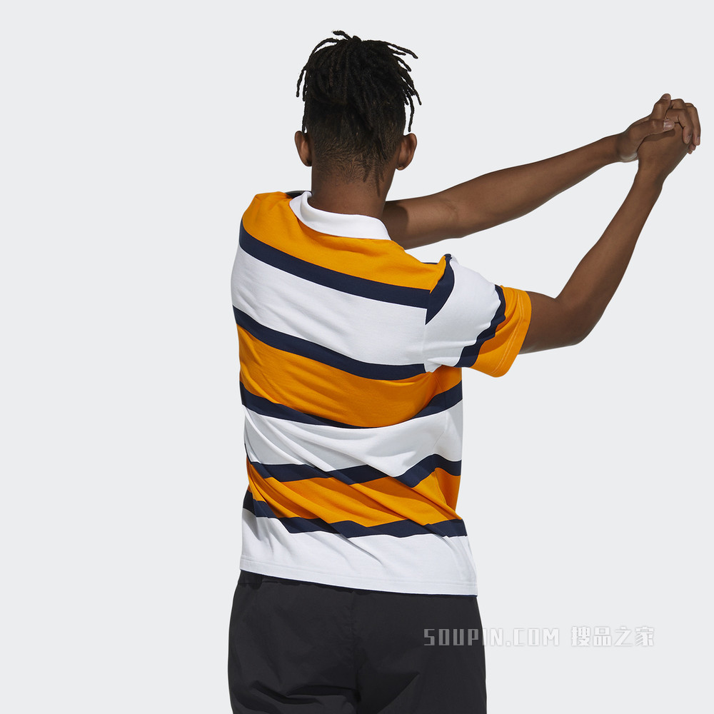 TERREX STRIPED POLO 户外运动短袖POLO衫
