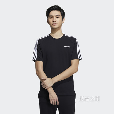 adidas neo M CE 3S TEE 夏季运动短袖T恤