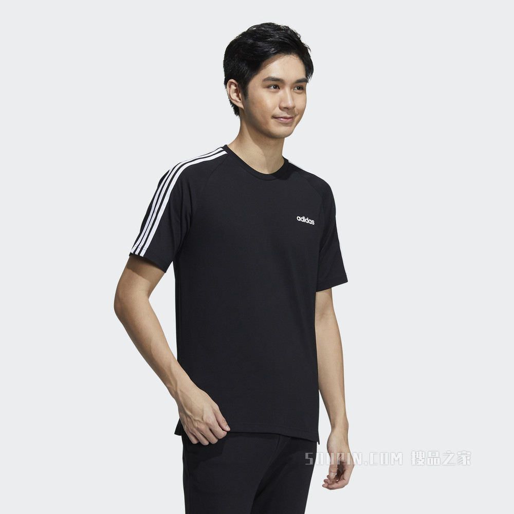 adidas neo M CE 3S TEE 夏季运动短袖T恤