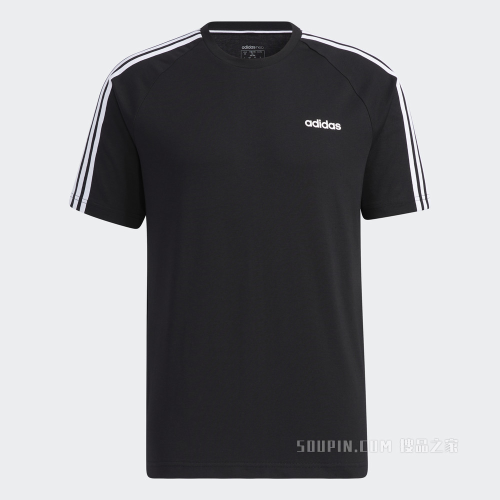 adidas neo M CE 3S TEE 夏季运动短袖T恤