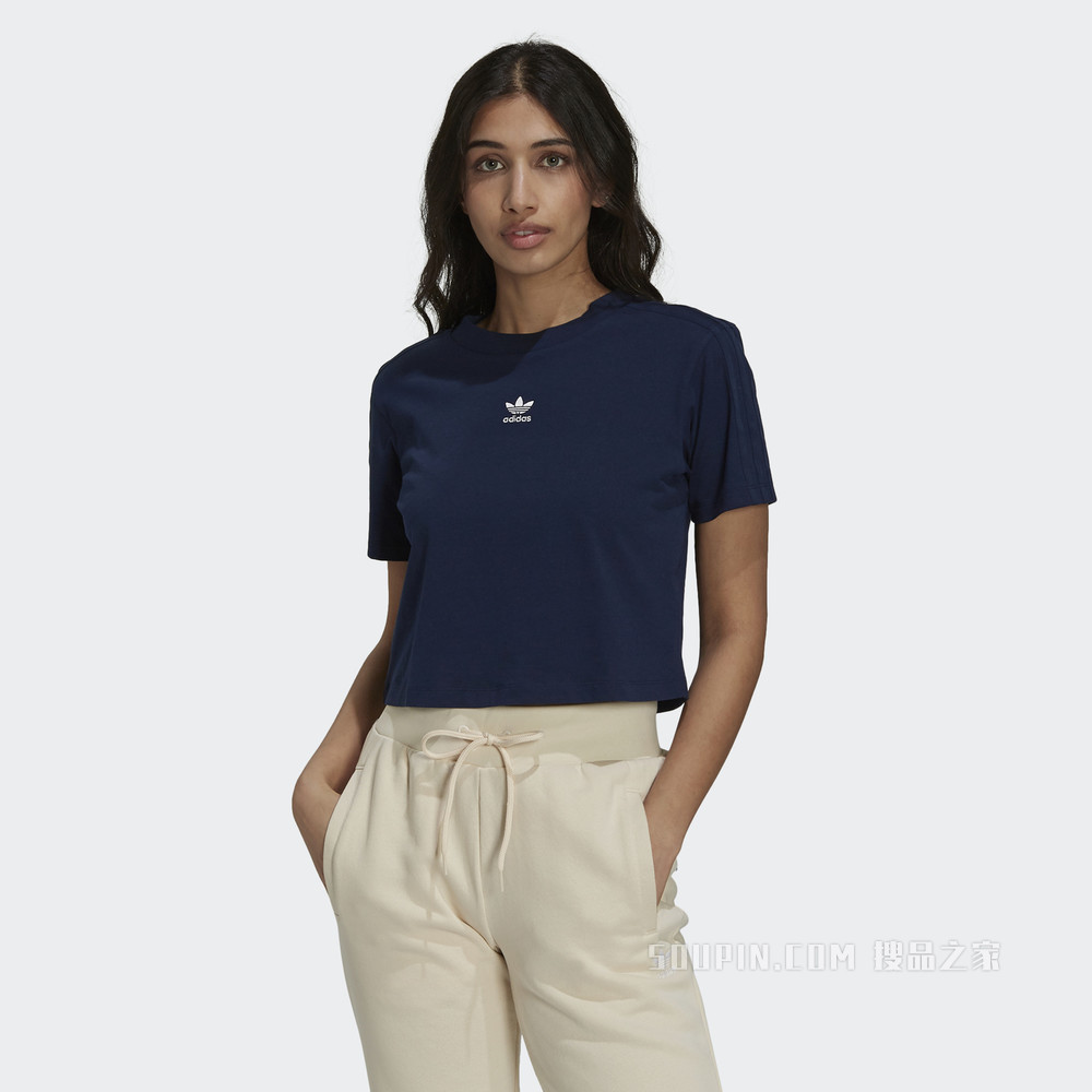 CROPPED TEE 夏季运动短袖T恤