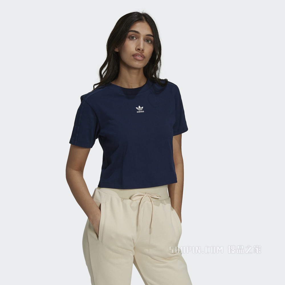 CROPPED TEE 夏季运动短袖T恤