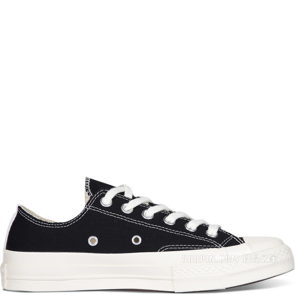 【男女同款】CONVERSE X COMME DES GARCONS PLAY 中性 黑色