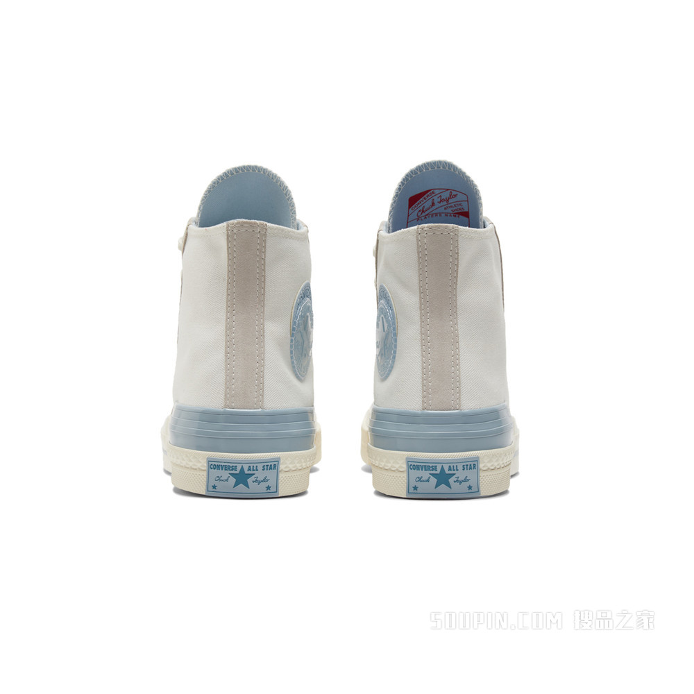 【男女同款】Chuck 70时尚拼接撞色休闲鞋 中性 白色