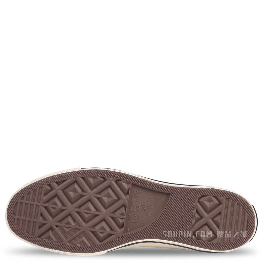 【男女同款】Chuck 70经典白色高帮帆布鞋 中性 白色