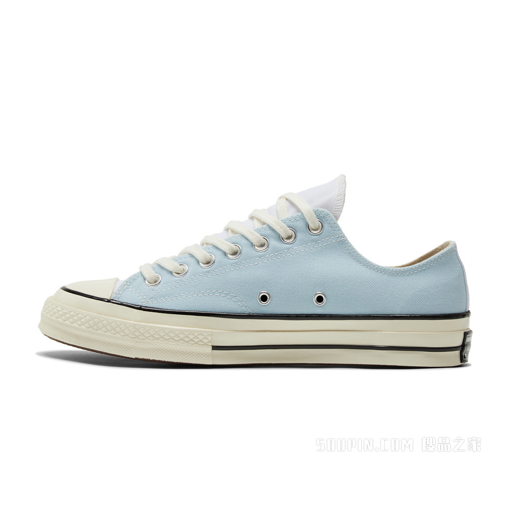 【男女同款】Chuck 70低帮帆布鞋海浪撞色 男款 蓝/绿