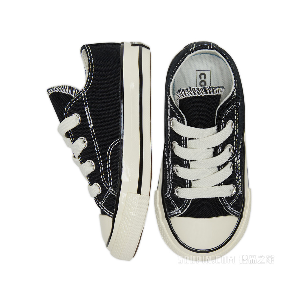 【婴童】Chuck 70 1V魔术贴帆布鞋婴童 童款 黑
