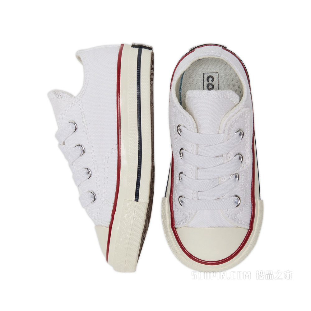 【婴童】Chuck 70 1V魔术贴帆布鞋婴童 童款 白